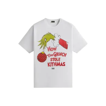 KITH X The Grinch Book Title Vintage Tee