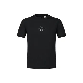 FILA T Shirts Men Pitch Black