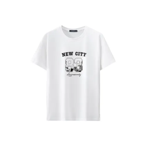 Jean West Summer T Shirt Men's White