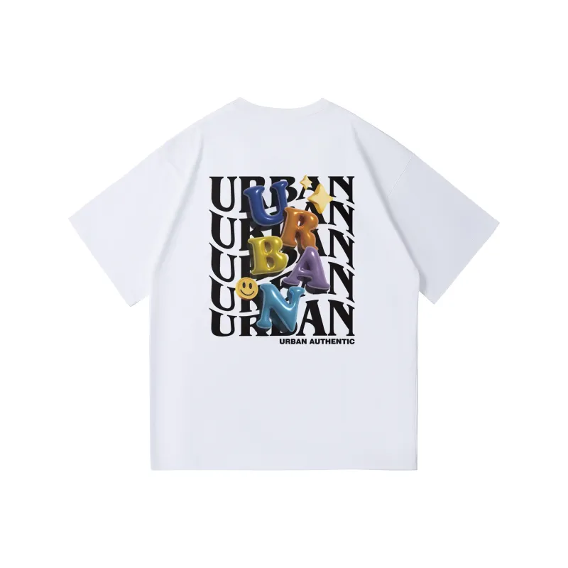 URBAN AUTHENTIC T Shirts Unisex-0