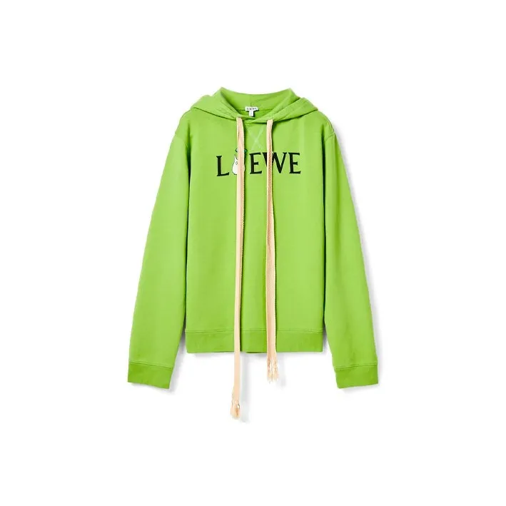LOEWE x LONGMAO SS21 Sweatshirt Unisex Green-0