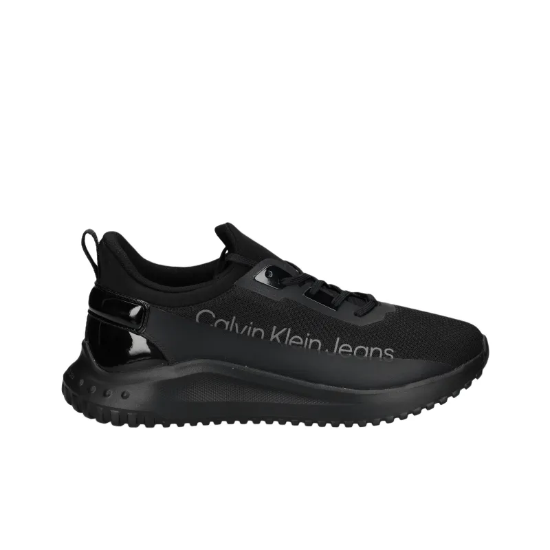 CKJ CALVIN KLEIN JEANS Low Top Casual Shoes Men's Black-1