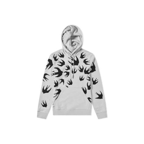 Alexander McQueen 92 Logo Polo Sweatshirts Men Gray