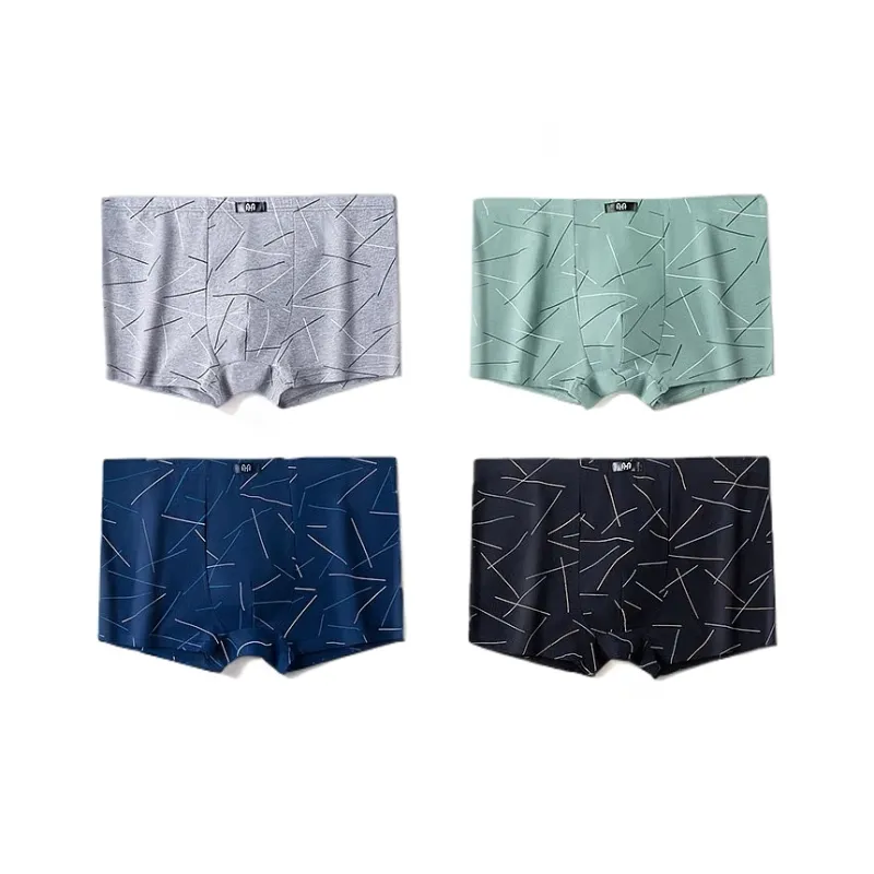 H YXIANG Underpants Men's Combo Set-18