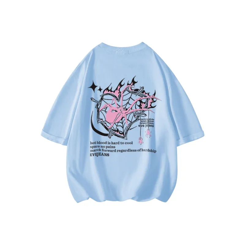 Yiwen T-Shirt Unisex Carolina Blue-0