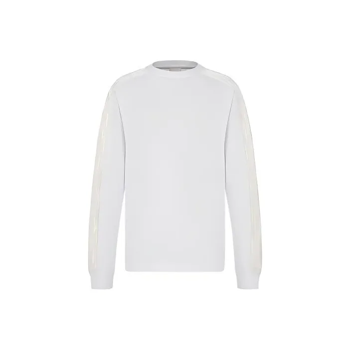 DIOR Quarterly New Products Sweatshirts Men White-0