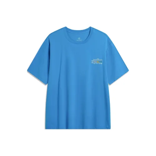 LiNing T Shirt Men's Interstellar Blue