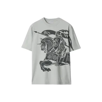 Burberry Equestrian Knight Design T Shirt
