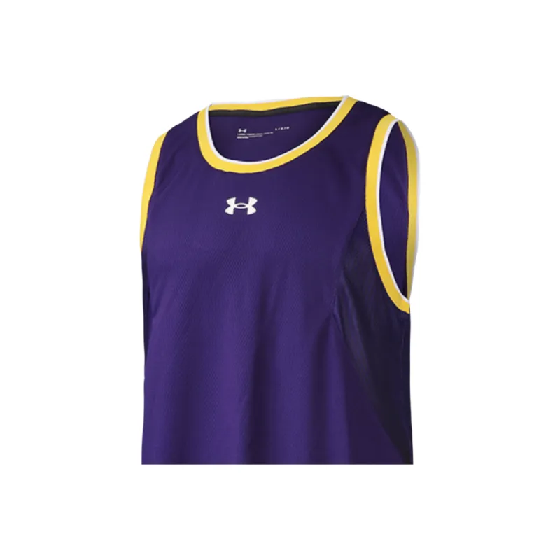 Under Armour Tank Tops Men's Purple-4