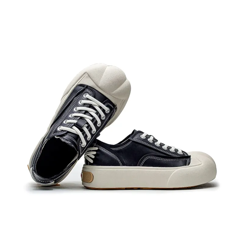 Rummaden Slip Resistant Cushioning Wear Resistant Lightweight Breathable Low Top Skateboard Shoes Unisex-1