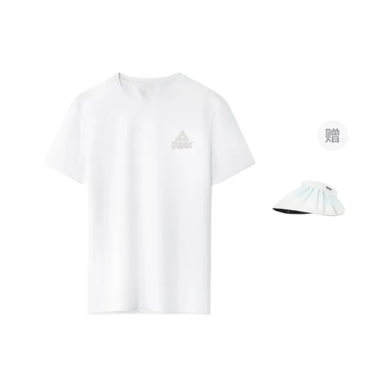 PEAK T-Shirt Unisex Comes With Hats & Caps Black-0