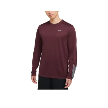 Nike T Shirt Men's Dark Purple Burgundy