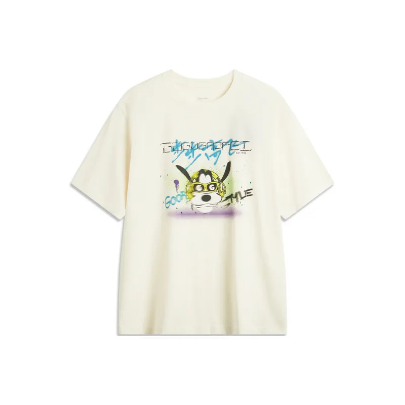 LiNing x Disney T Shirt Men's Ecru-0