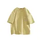 [Quick Dry Breathable]Linen Yellow (B Line Kitten Chest Logo)