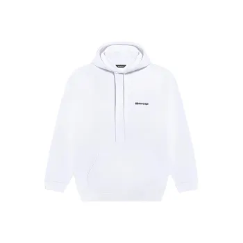 Balenciaga Corporate Logo Popover Hoodie