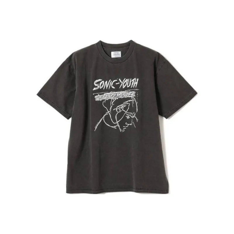 Beams Sonic Youth Confusion Cover T-Shirt Men's-2
