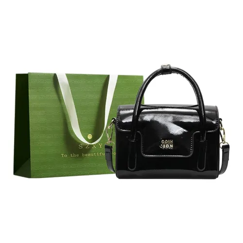 Three Ducklings PU One Shoulder Handbags Women's Black/Green/Pink/Pink & White