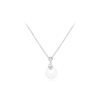 AEMC Colored Glaze Jade Necklaces Unisex