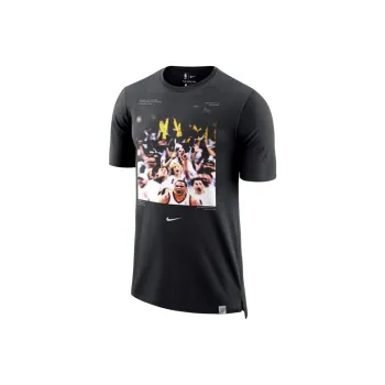 Nba X Nike T Shirts Men Black