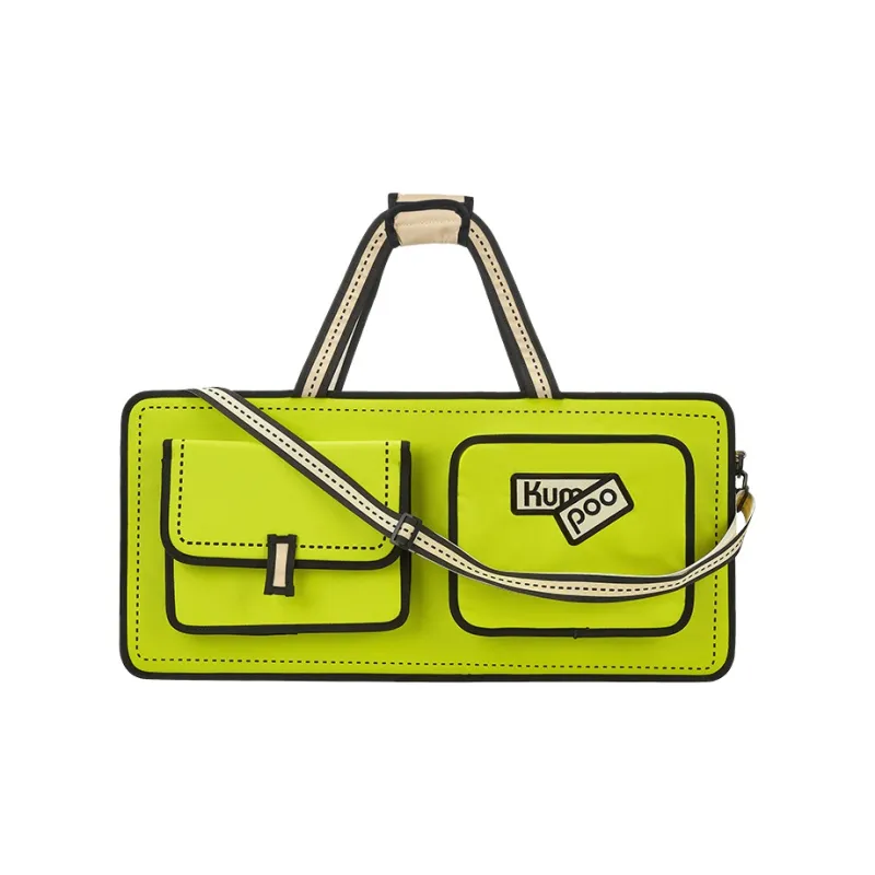KUMPOO Badminton Racket Bags Multipurpose Strap Avocado Green Unisex-3