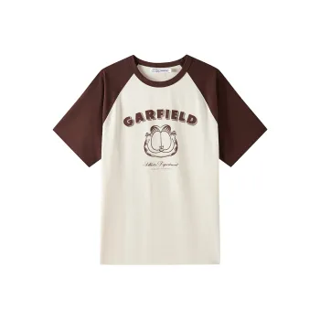 FUN Fun X Garfield SS24 T Shirt Unisex White Tea