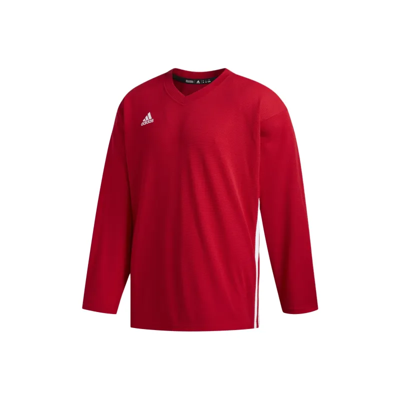 Adidas TEAM JERSEY T-Shirt Men's Canadian Red-0