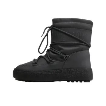 Moon Boot Short Snow Boots Men's Black
