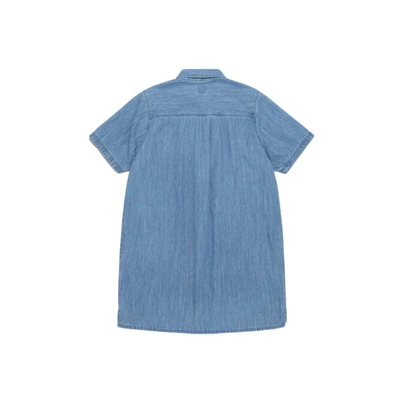 Lee Short Sleeved Dresses Women's Blue-1
