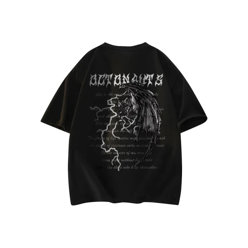 Small Columns Under The Sea T Shirt Unisex Black-1