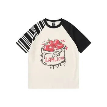 LAMLICKA T Shirt Unisex Apricot
