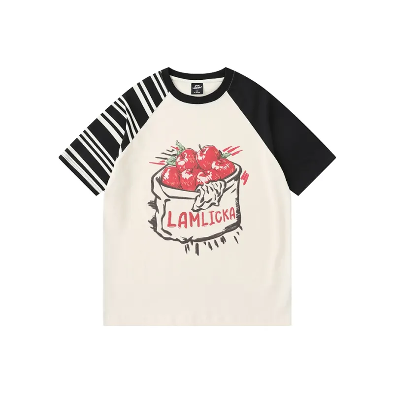 LAMLICKA T Shirt Unisex Apricot-0