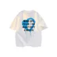 White (Blue Heart)