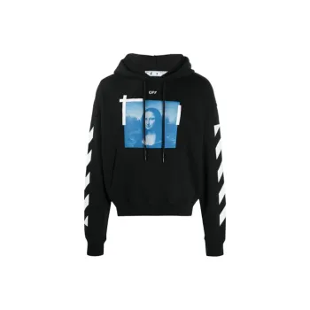 OFF WHITE Mona Lisa Photograph Hoodie