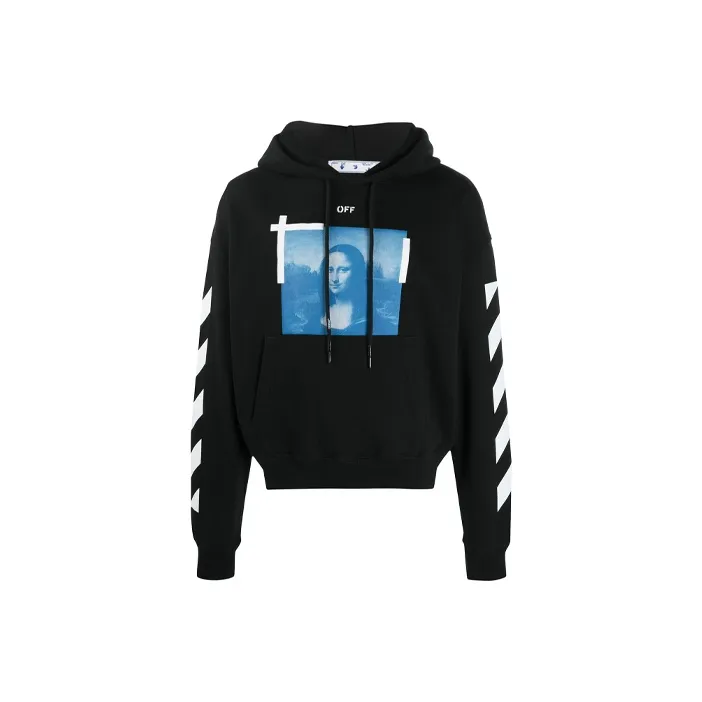 OFF WHITE Mona Lisa Photograph Hoodie-0