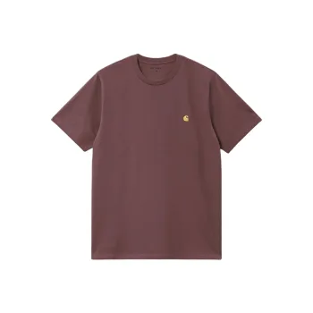 Carhartt WIP T Shirt Men's Pink Brown