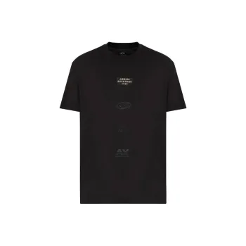ARMANI EXCHANGE Logo patches T shirt