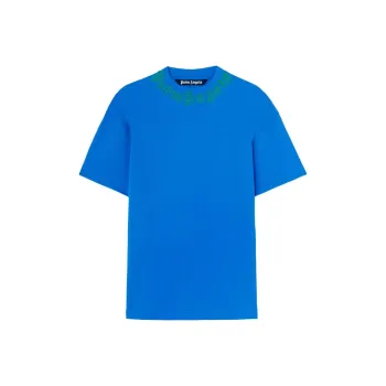 PALM ANGELS Neck Logo Tee