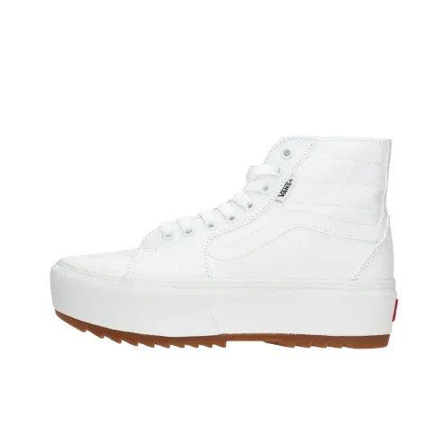 Vans Filmore Anti Slip Wear Resistant High Top Casual Shoes Women's White
