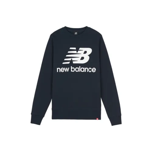 New Balance Modelshow Sweatshirts Men Dark Blue
