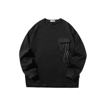 MOBI GARDEN T-Shirt Sweatshirt Base Layer Unisex Night Black
