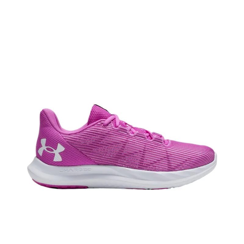 Under Armour Charged Speed Swift Low Top Running Shoes Women's Purple-1