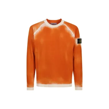 STONE ISLAND Sweatshirt Men's Orange