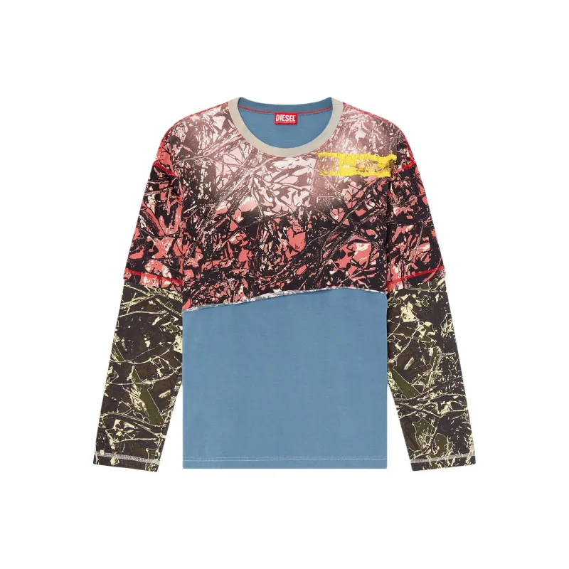 DIESEL T Besh Camou T shirt-0