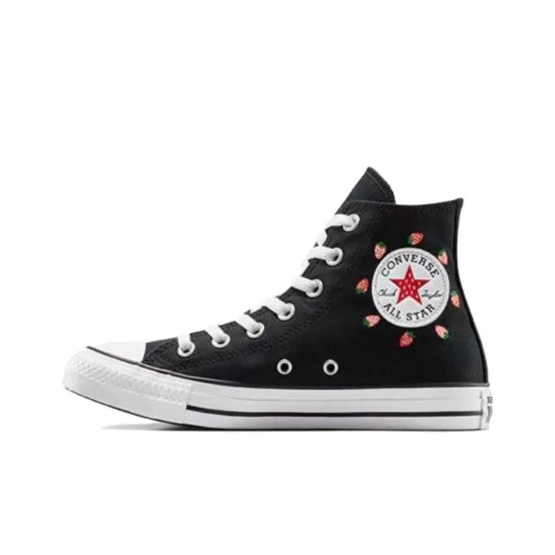 Converse Women's Chuck Taylor All Star High 'Embroidered Strawberries'-1