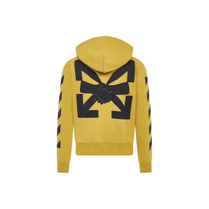 OFF-WHITE FW20 Sweatshirts Men Ginger Yellow-0