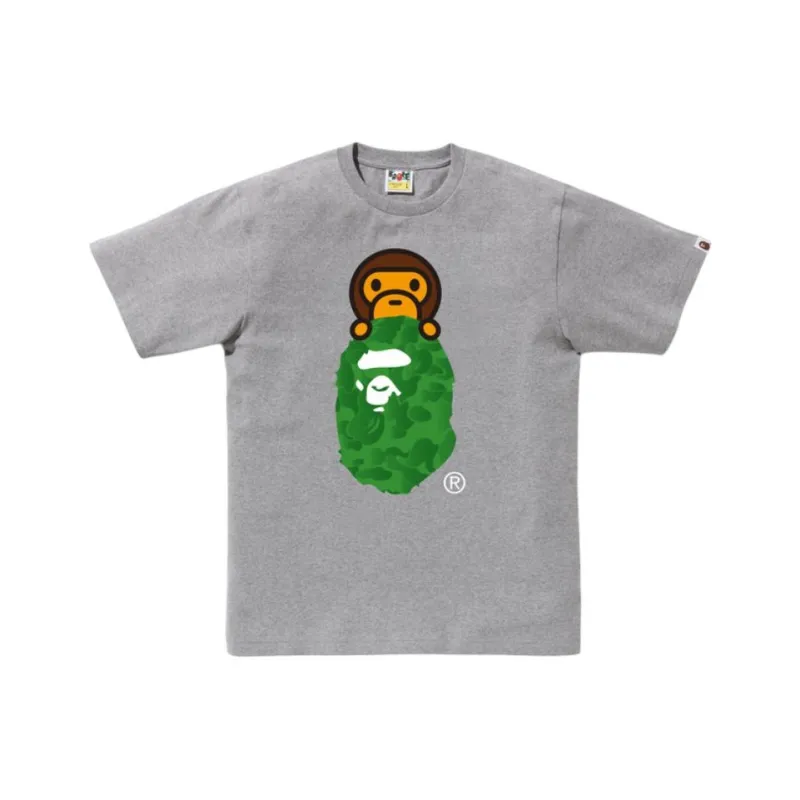 A BATHING APE Abc Milo On Ape Head Tee-1