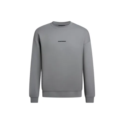 EMPORIO ARMANI FW24 Sweatshirt Men Gray