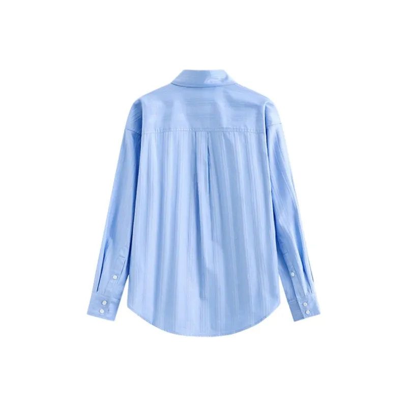 Ed Hardy Shirt Women's Baby Blue-1