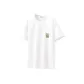 White (3D Logo) Chest Logo