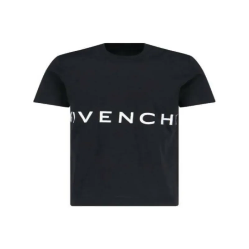 Givenchy 4G Embroidered Crewneck T Shirt-0